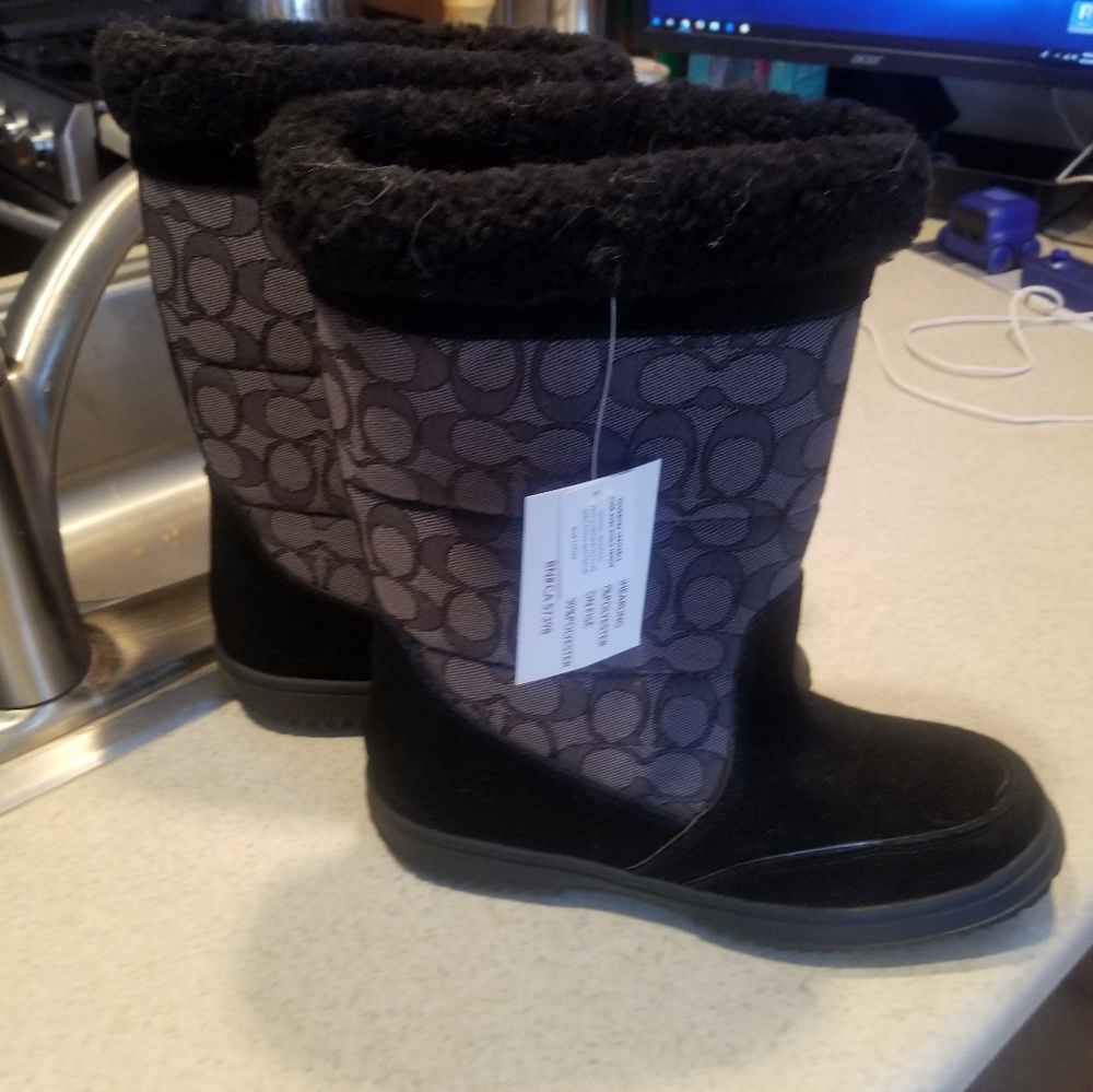Coach boots Sherman size 7